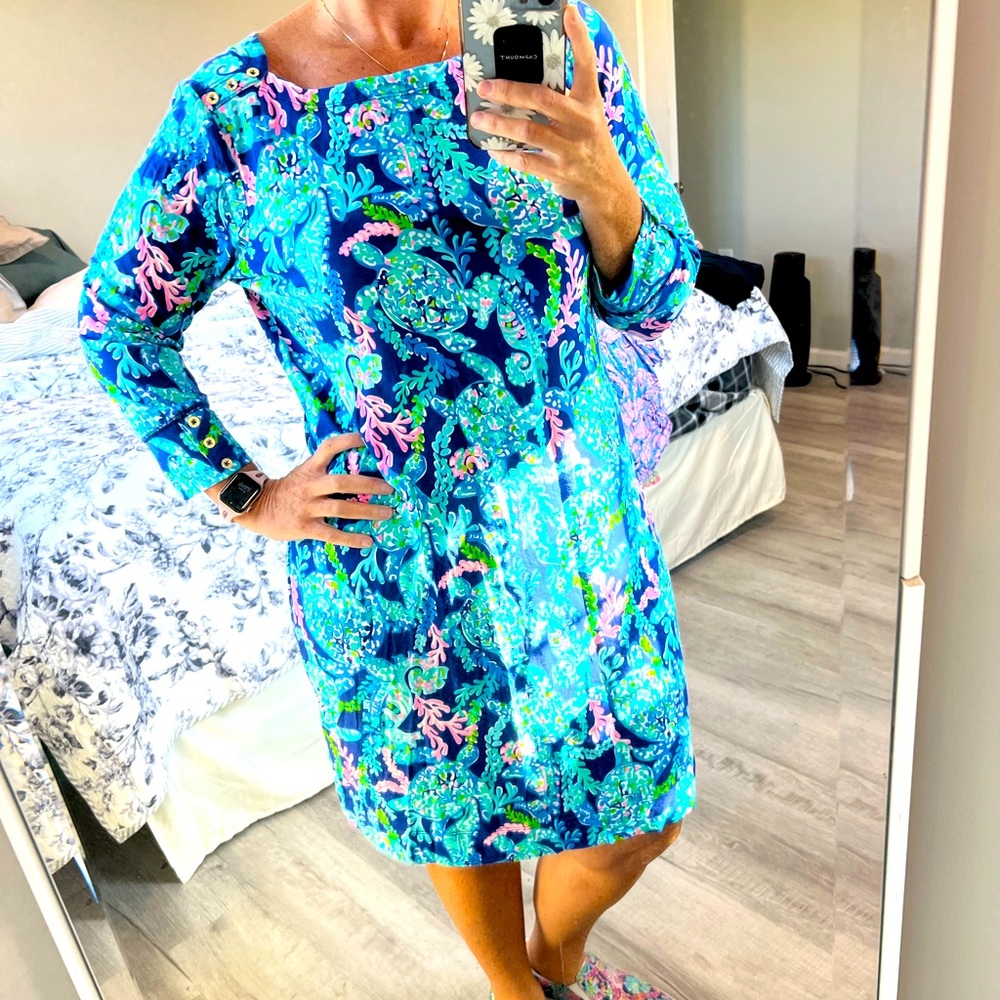 Lilly Pulitzer, long sleeve dress XL